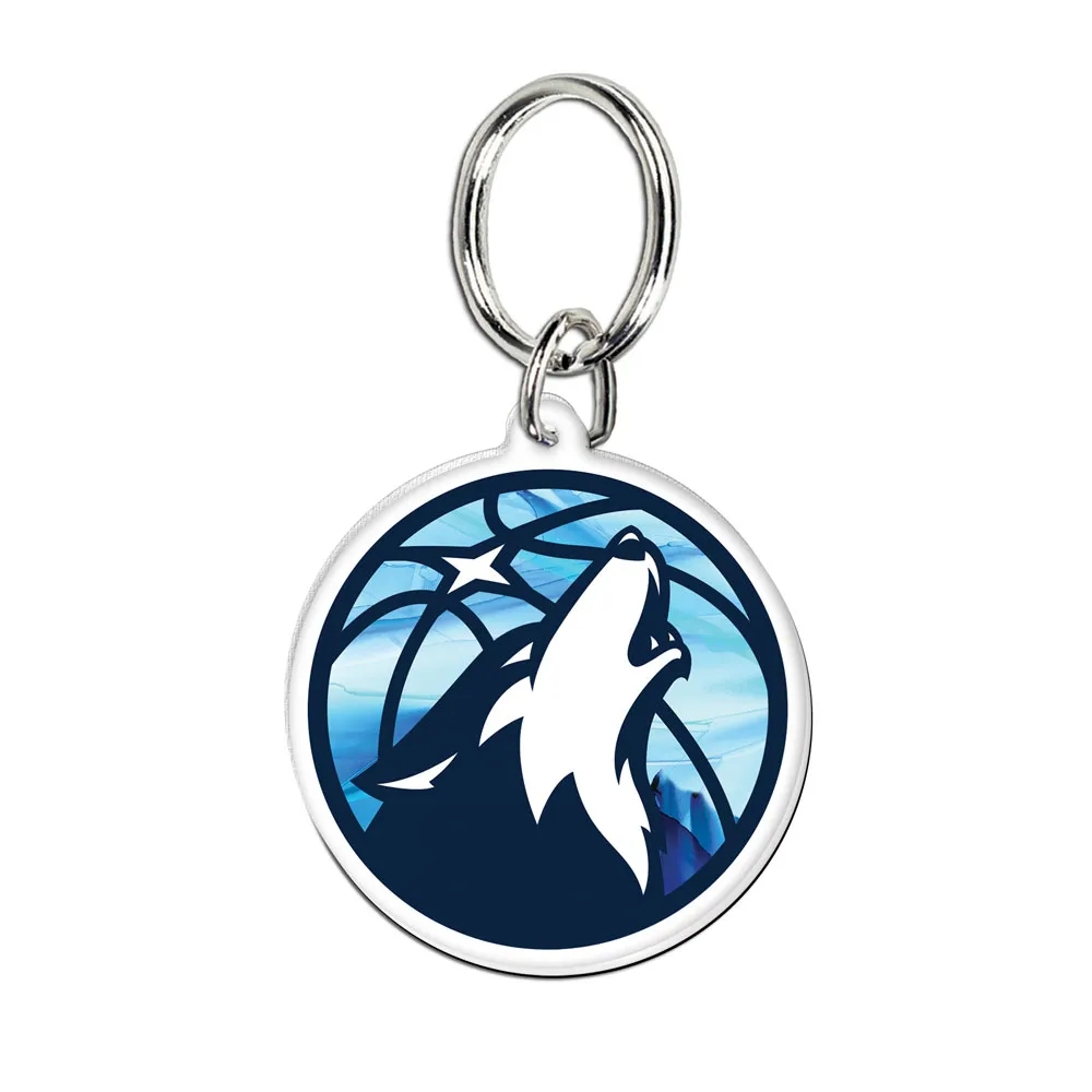 WinCraft 明尼蘇達灰狼隊 2024-25 城市版 壓克力 球衣鑰匙圈