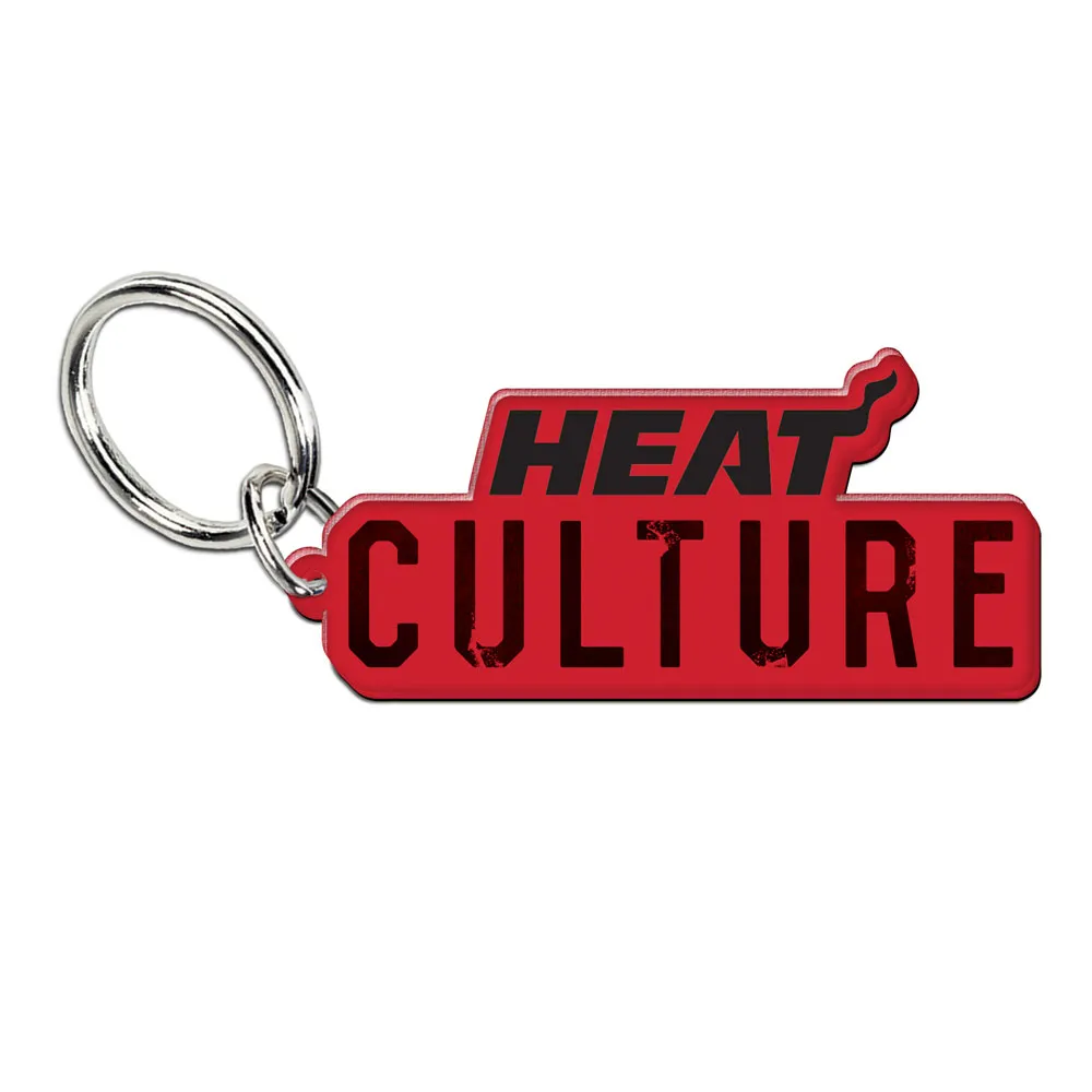 WinCraft 邁阿密熱火隊 2024-25 城市版 壓克力 球衣鑰匙圈