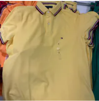 [S] TOMMY HILFIGER CITRONELLA REGULAR FIT TOMMY WICKING POLO, 78J2653-723 (STH1311)