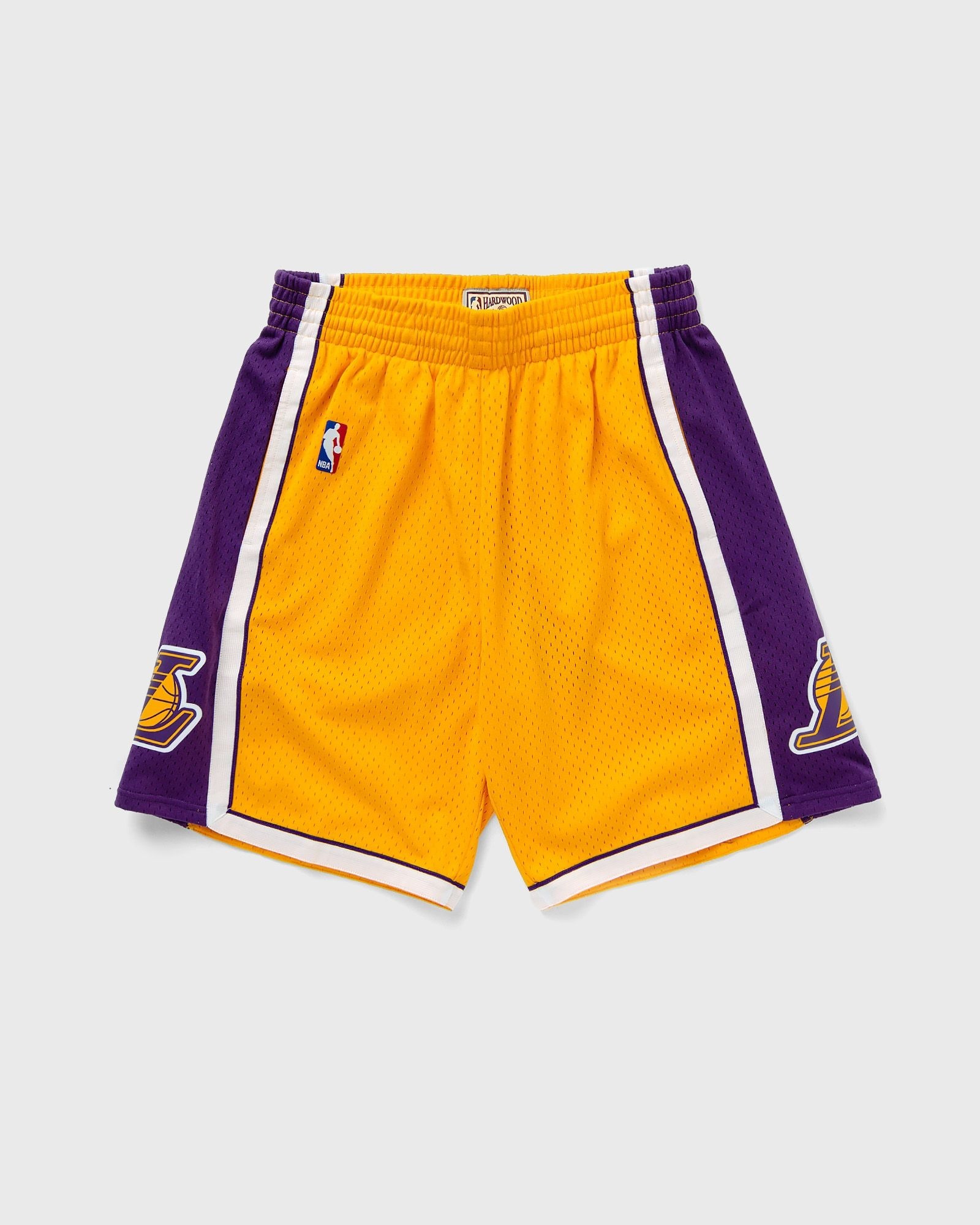 NBA球褲 Los Angeles Lakers 洛杉磯湖人黃 M&N Swingman Shorts 球迷版 有口袋 全新