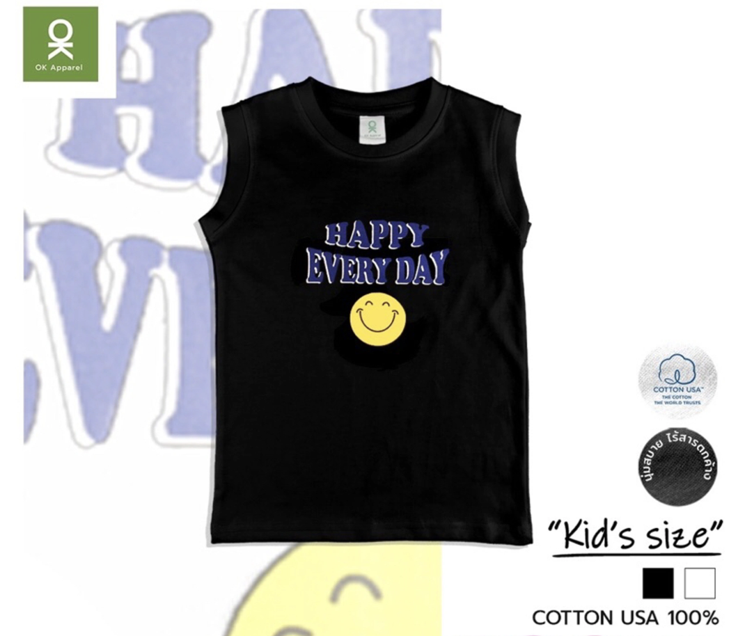 泰國 靚料哈哈笑小童背心(T5 T763)