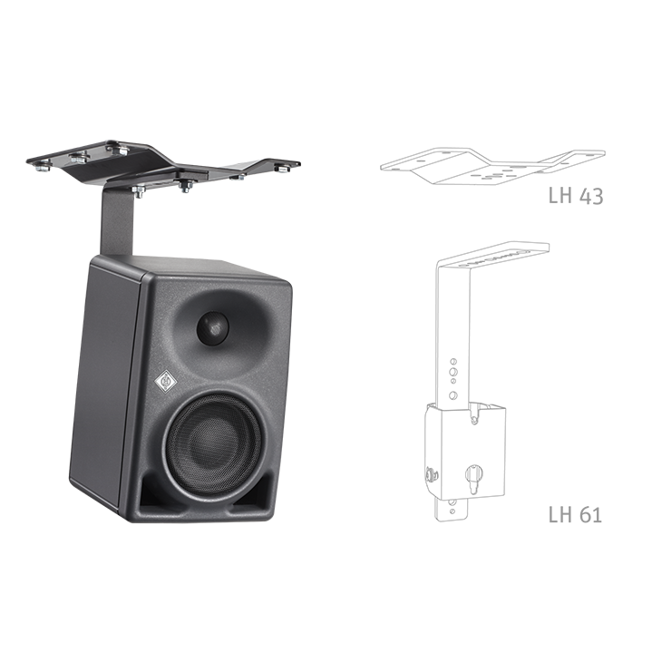 Neumann Mounting Example  KH 80 DSP off a ceiling (2)