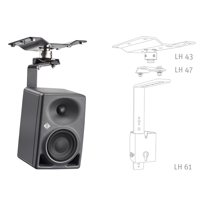 Neumann Mounting Example  KH 80 DSP off a ceiling (3)