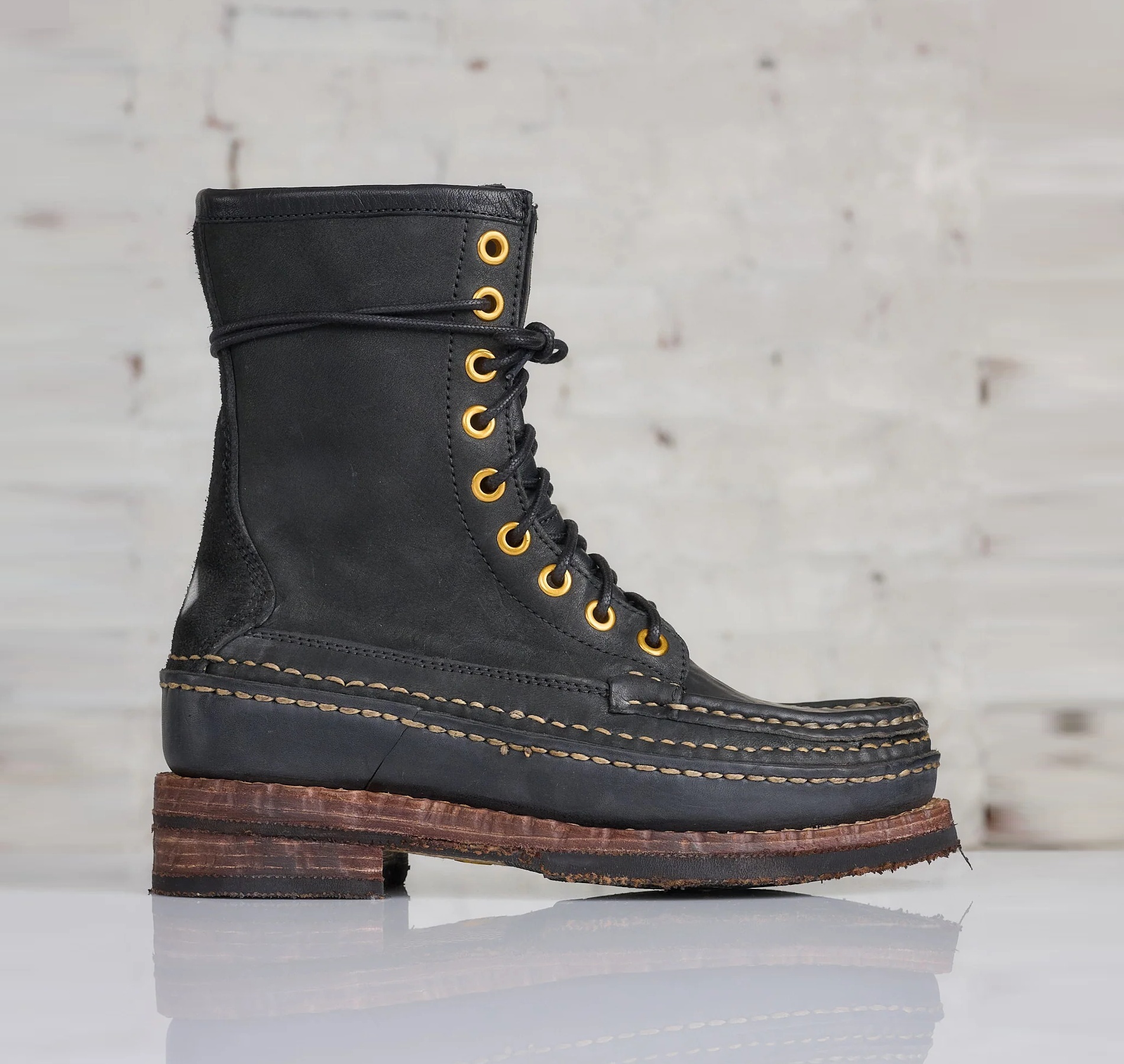VISVIM GRIZZLY CAMPER HI-FOLK - BLACK PRE ORDER ITEM (預訂中)