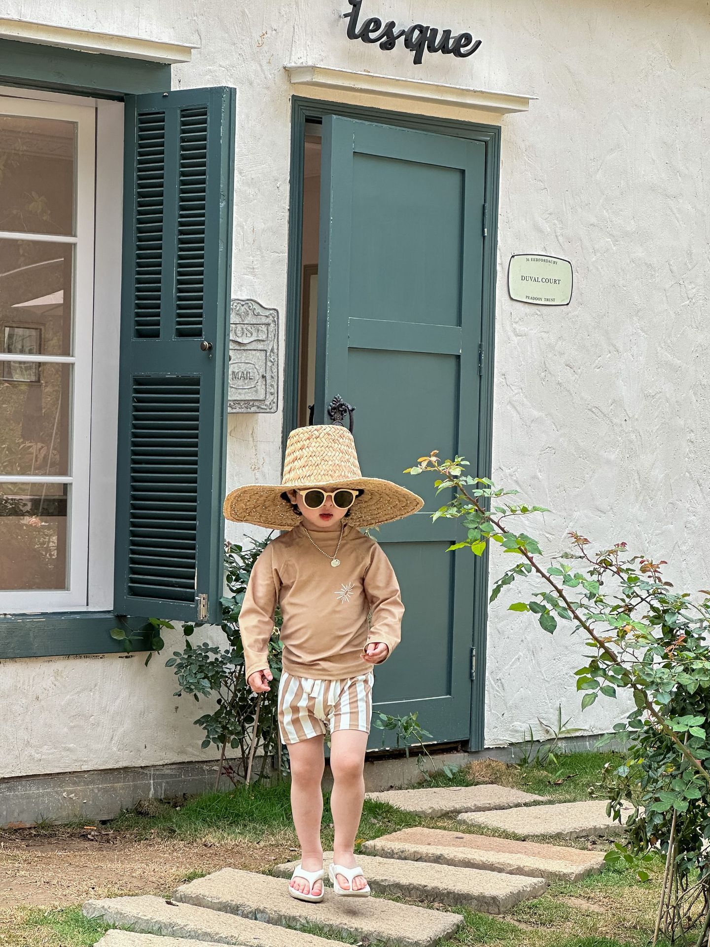 奶茶太陽 長袖泳裝3件組