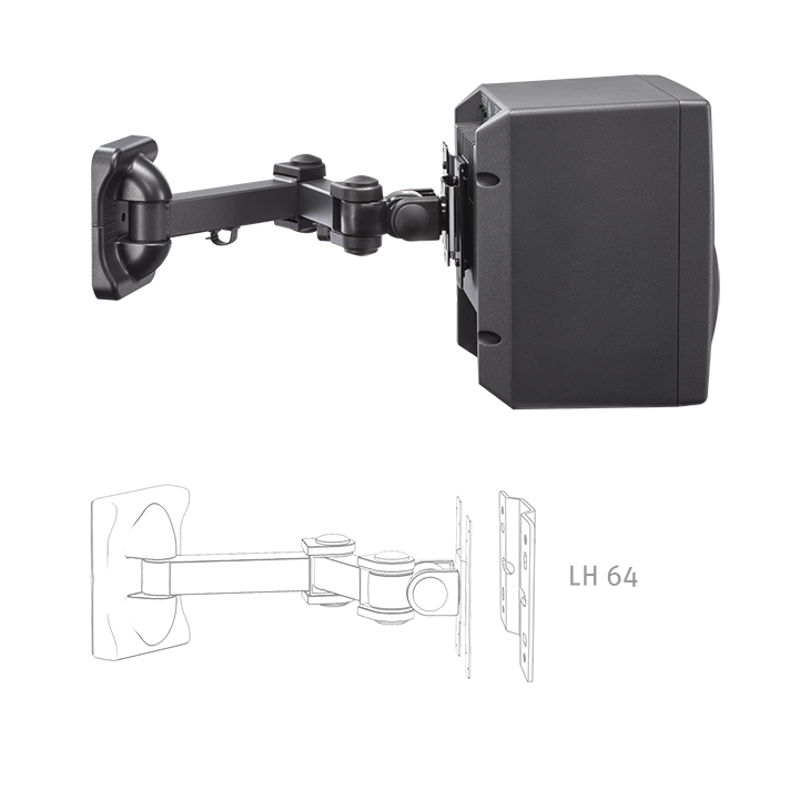 Neumann Mounting Example  KH 120 on a VESA mount