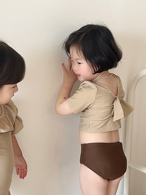 奶茶摩卡 泳裝3件組