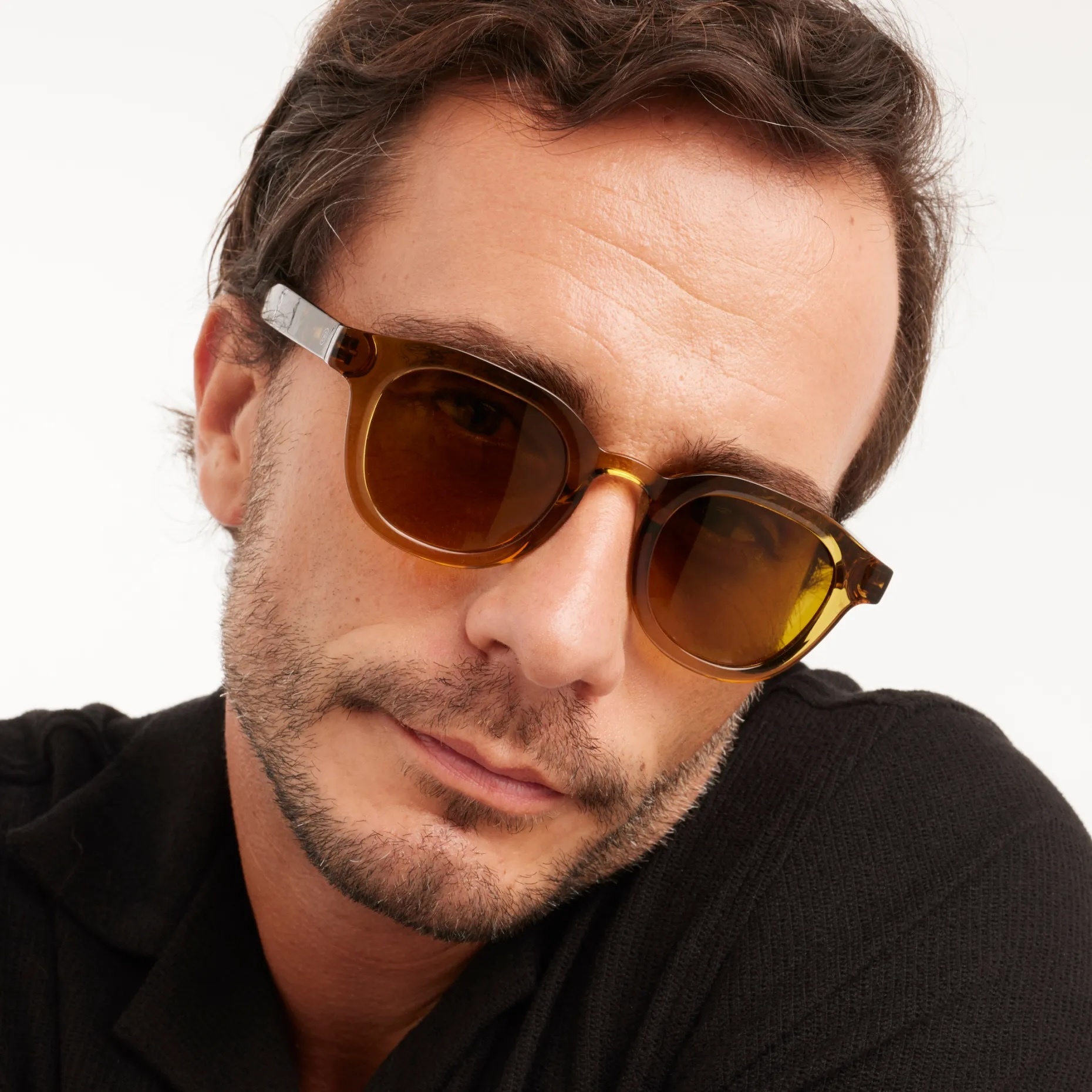 BARNER | Andy Glossy - Olive Combi Sunglasses