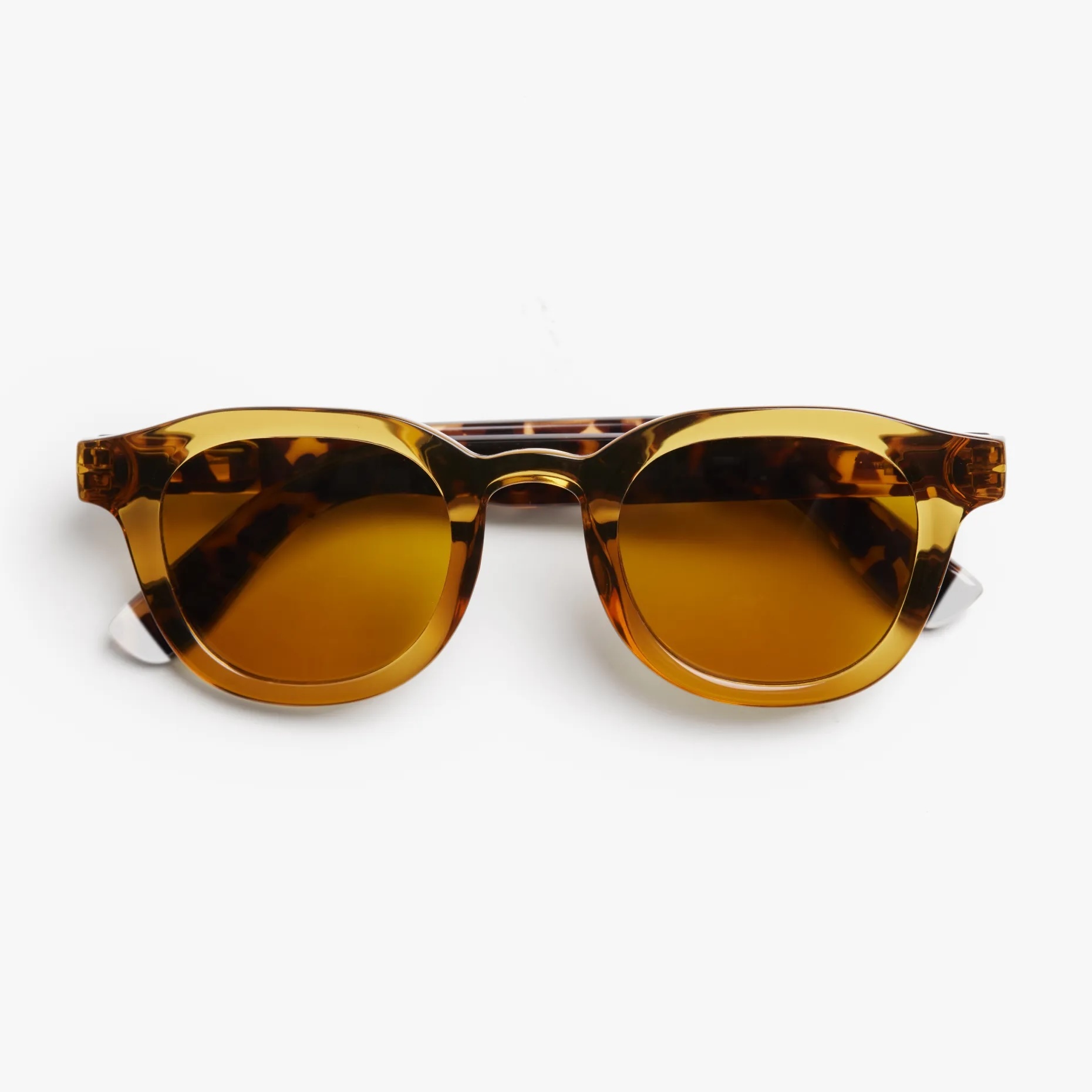 BARNER | Andy Glossy - Olive Combi Sunglasses