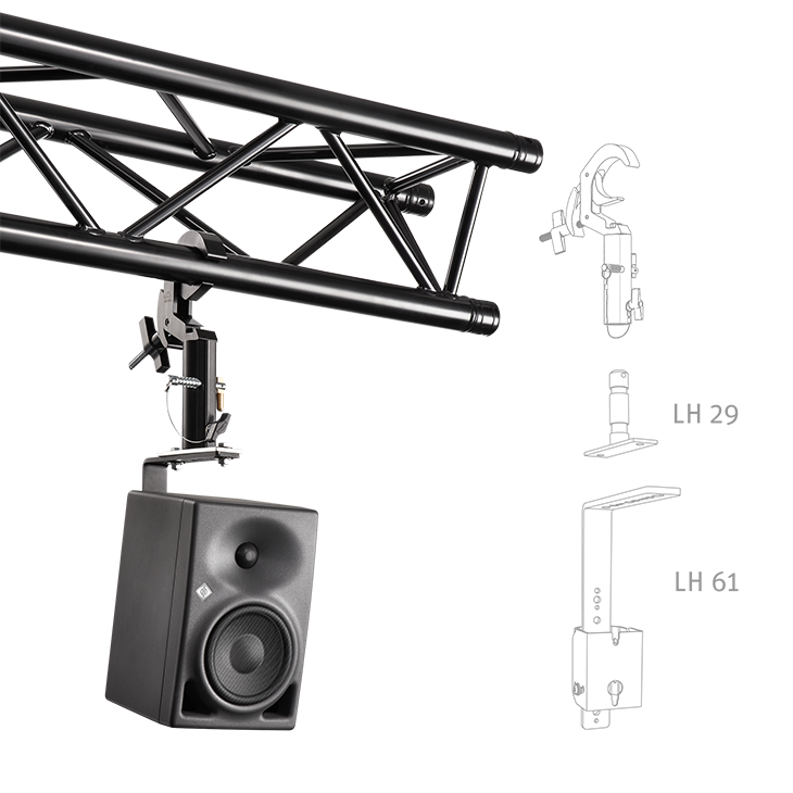 Neumann Mounting Example  KH 120 off a horiz. truss
