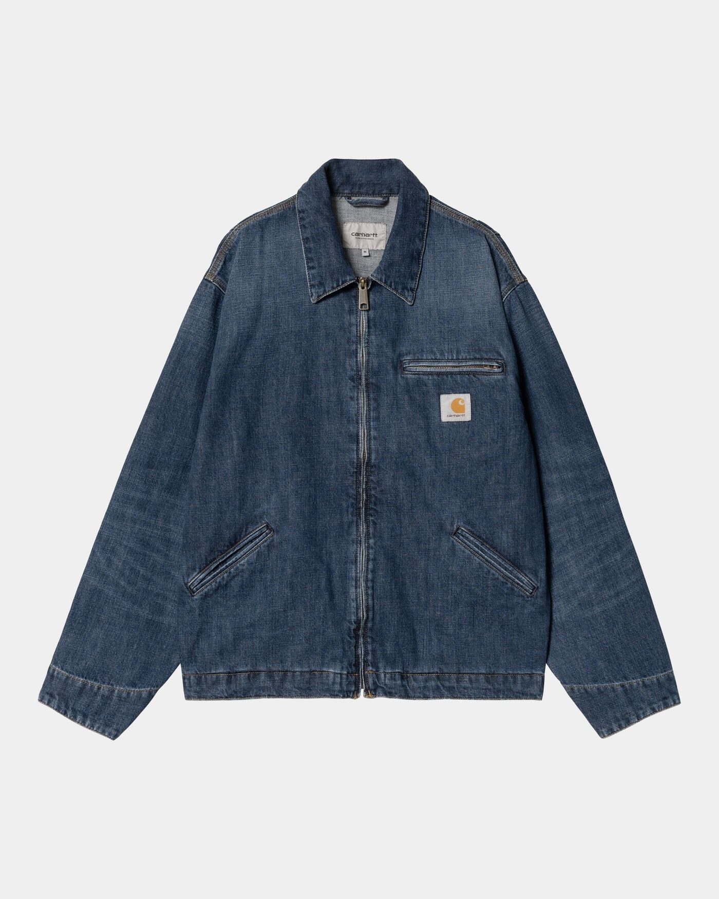 Carhartt WIP OG Detroit Work Jacket 底特律 外套 blue dark used wash