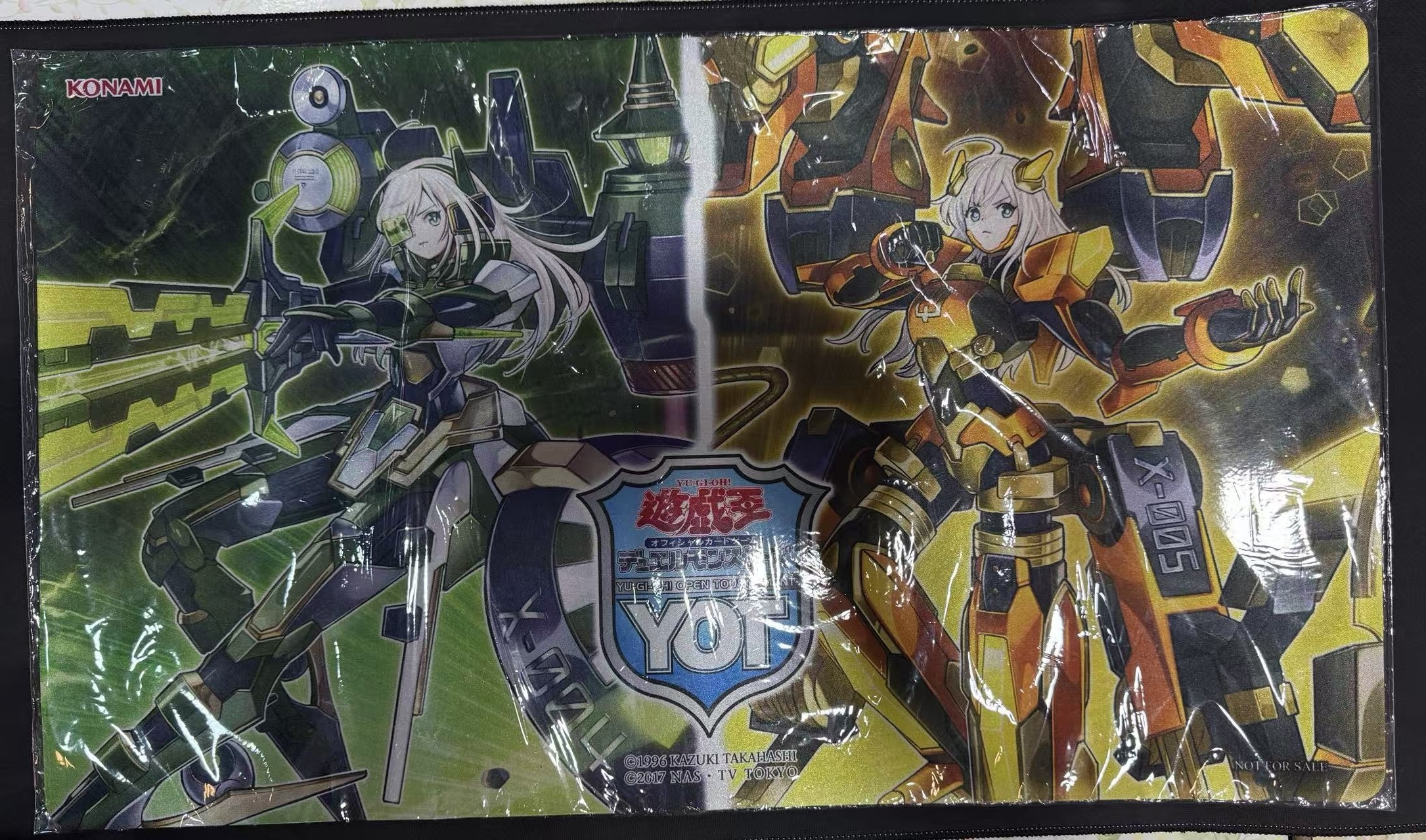 遊戲王卡墊-Yu-Gi-Oh! Open Tournament – HONG KONG 2018 Duel Field(風/地閃刀）