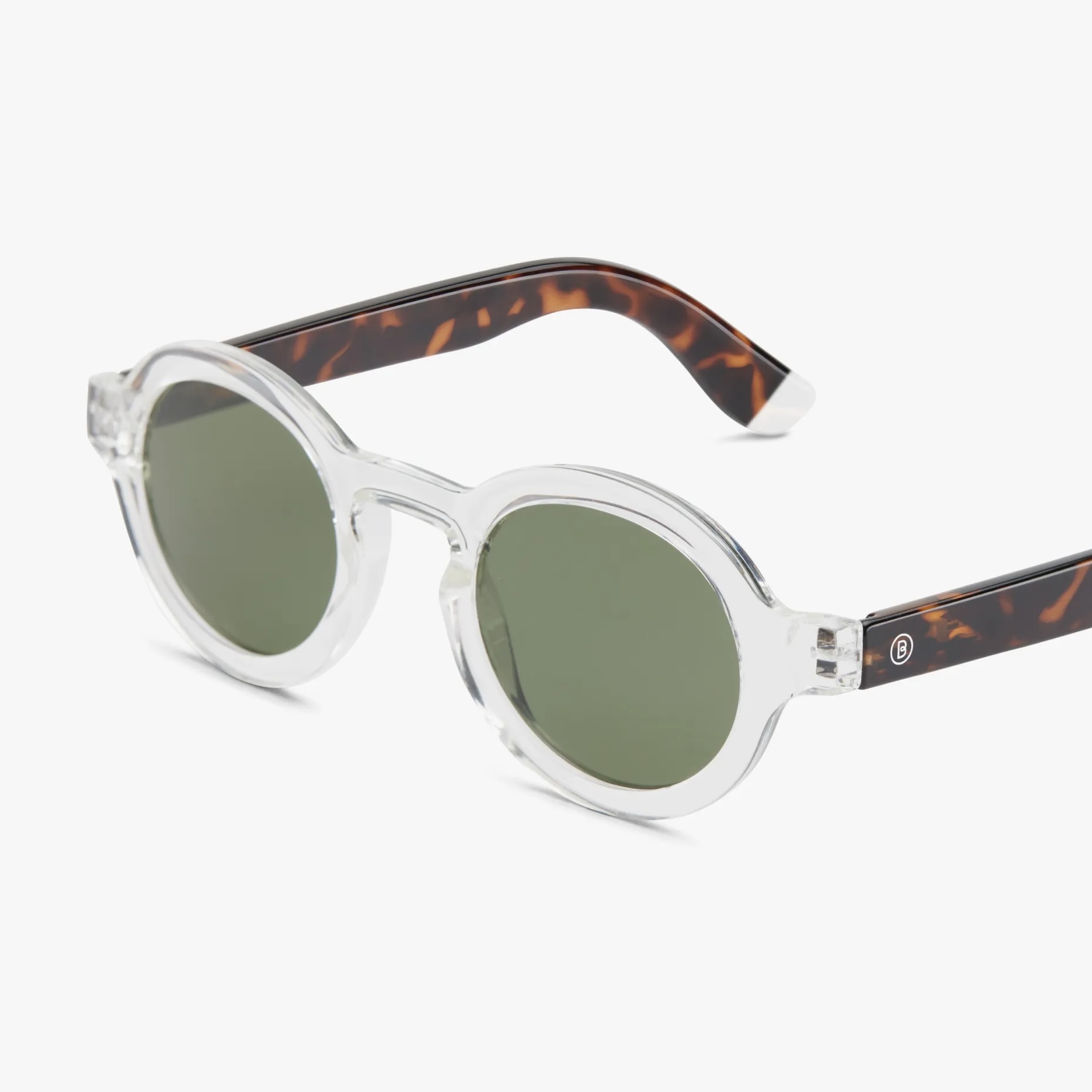 BARNER | Charles Glossy - Crystal Combi Sunglasses