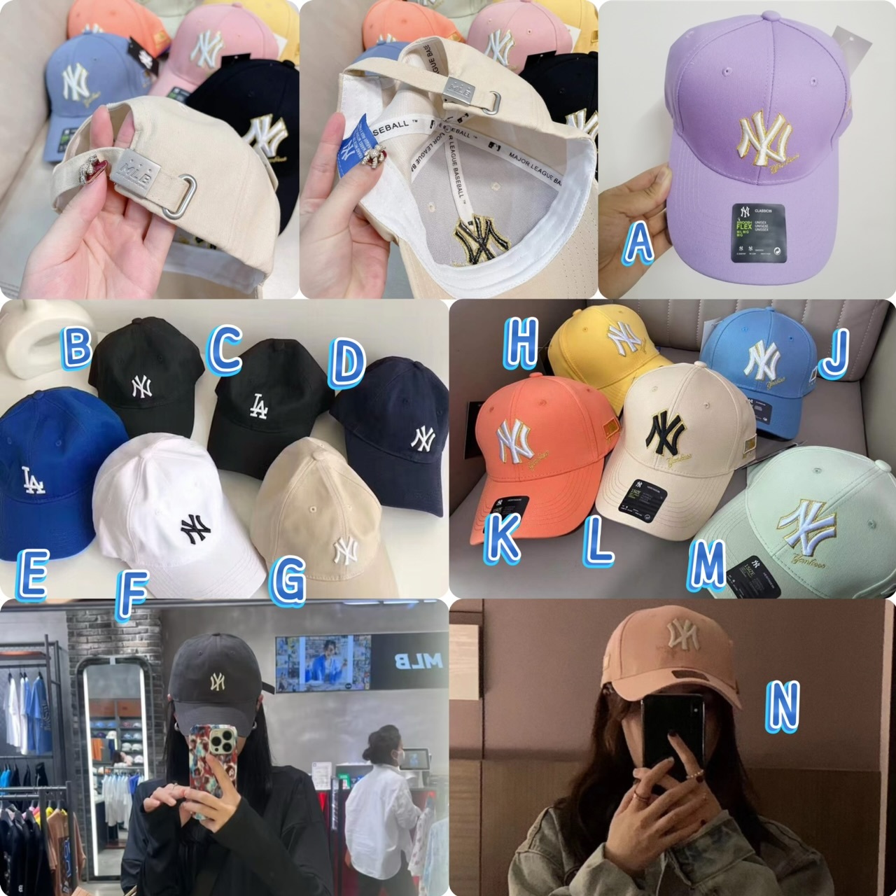 💛MLB Cap帽可調節款 -2501296