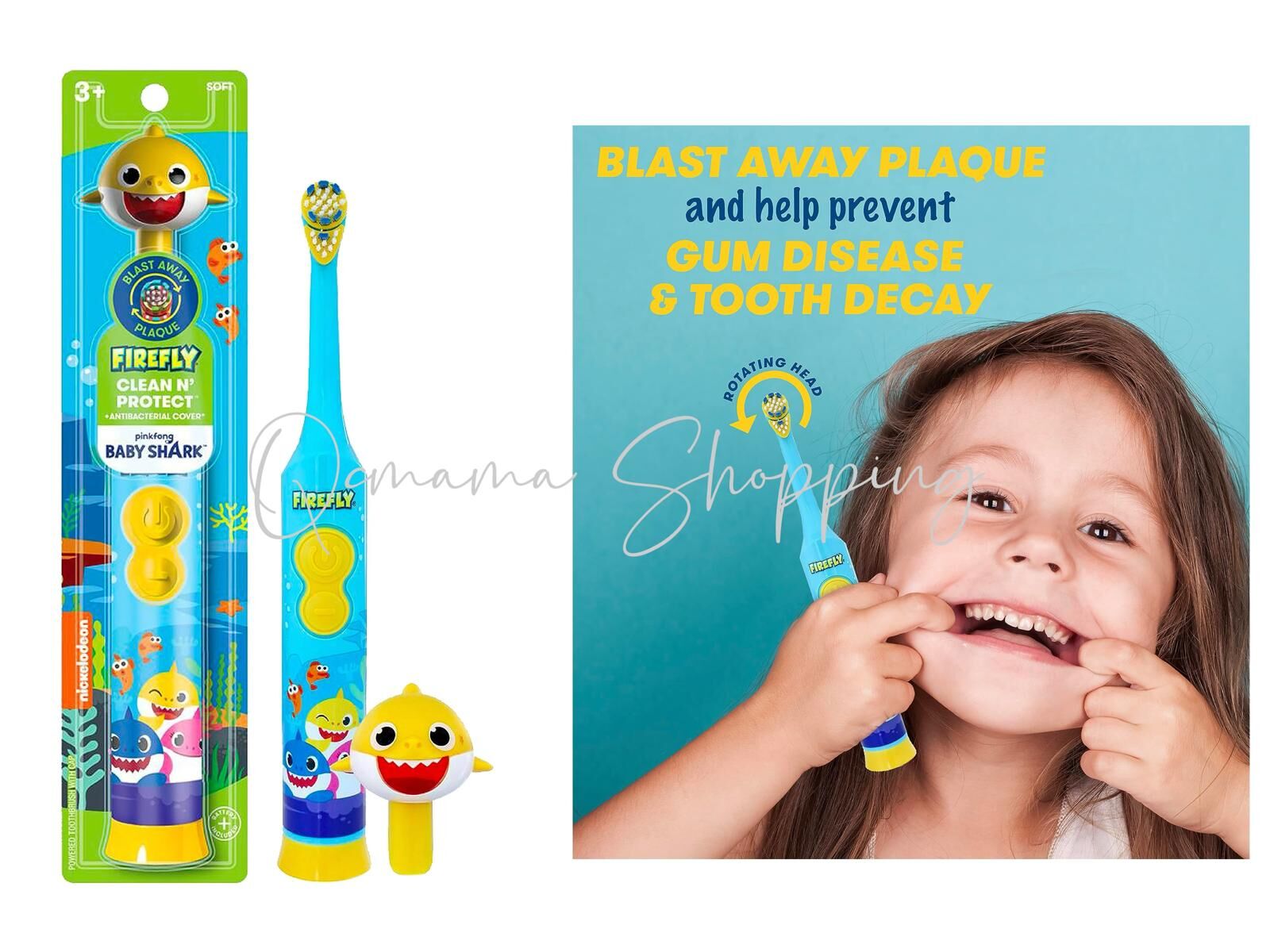 (現貨) 美國直送Baby Shark電動牙刷