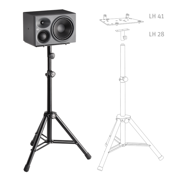 Neumann Mounting Example  KH 310 on a floor stand (1)