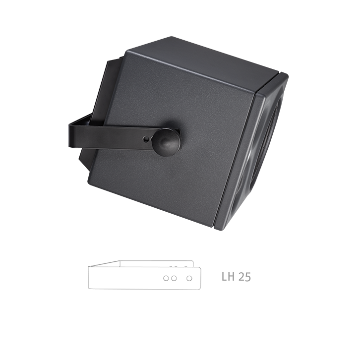 Neumann Mounting Example  KH 310 on a wall (1)