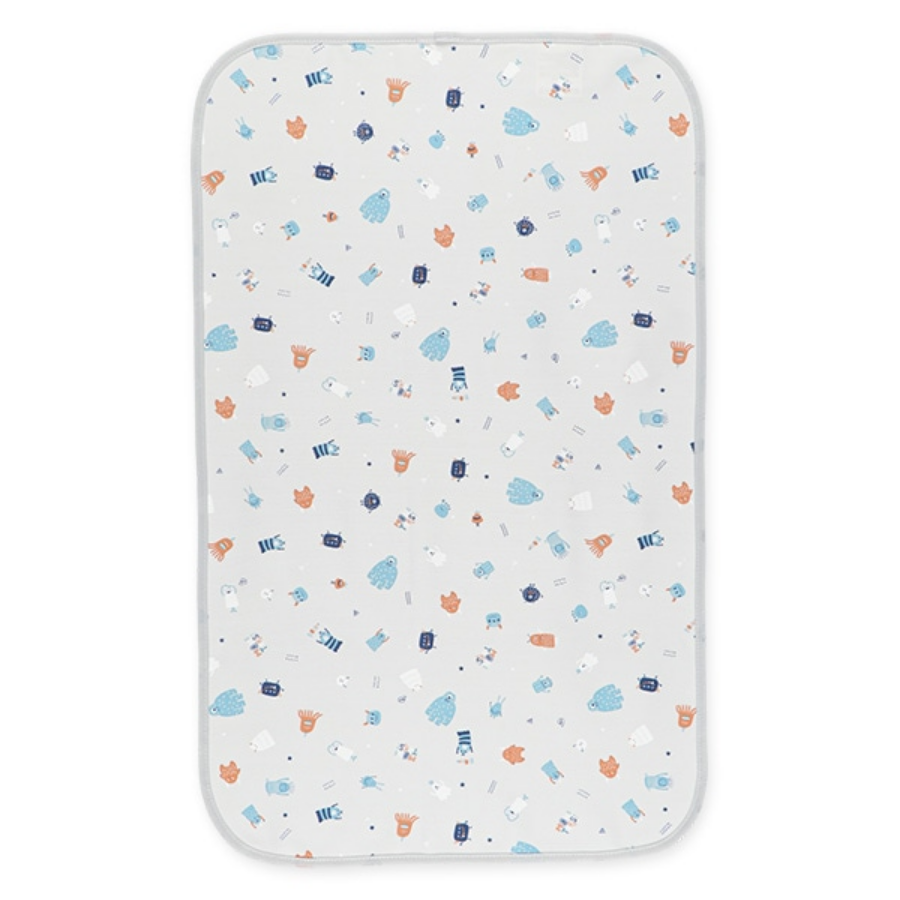 【Nishimatsuya】ENFINDOLL Portable Waterproof Diaper Changing Mat 3-Pack (45x70cm) - Cars, Bees & Monsters