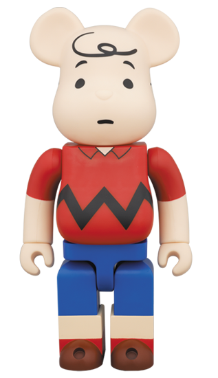 BEARBRICK PEANUTS CHARLIE BROWN (RED) 400%