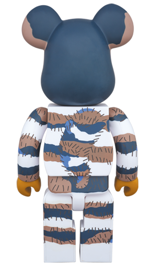BEARBRICK とらねこ 100万回貓 TORANEKO CAT 400%