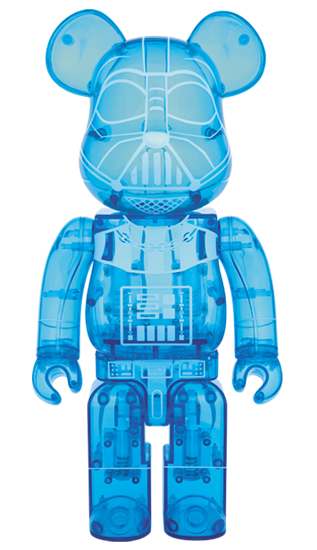 BEARBRICK DARTH VADER  HOLOGRAPHIC Ver. 400%
