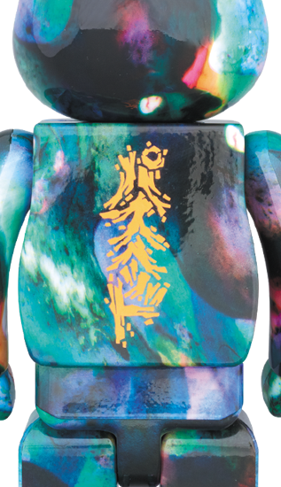 BEARBRICK PUSHEAD BLUE WATER 100％ & 400％