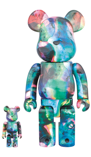 BEARBRICK PUSHEAD BLUE WATER 100％ & 400％