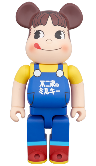 BEARBRICK MILKY 65th 牛奶妹 ペコちゃん (ミルキー 65周年記念デザイン) 400％