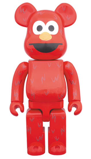 BEARBRICK SESAME STREET ELMO 400%