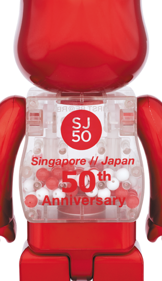 BEARBRICK MY FIRST BABY SJ50 (RED) 400%