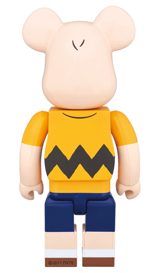 BEARBRICK PEANUTS CHARLIE BROWN (YELLOW) 400%