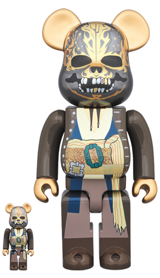 BEARBRICK JACK SPARROW (Pirates of the Caribbean: Dead men tell no tales Ver.) 100% & 400%