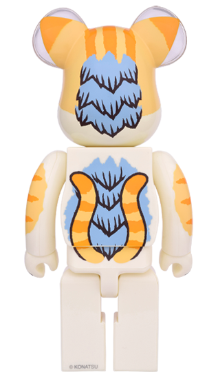 BEARBRICK 小夏屋 化貓怪獸 小夏貓 ネゴラ オッドアイ 400%
