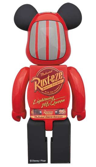 BEARBRICK LIGHTNING McQUEEN 400%