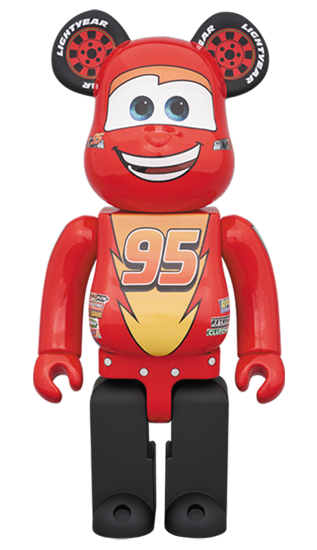 BEARBRICK LIGHTNING McQUEEN 400%