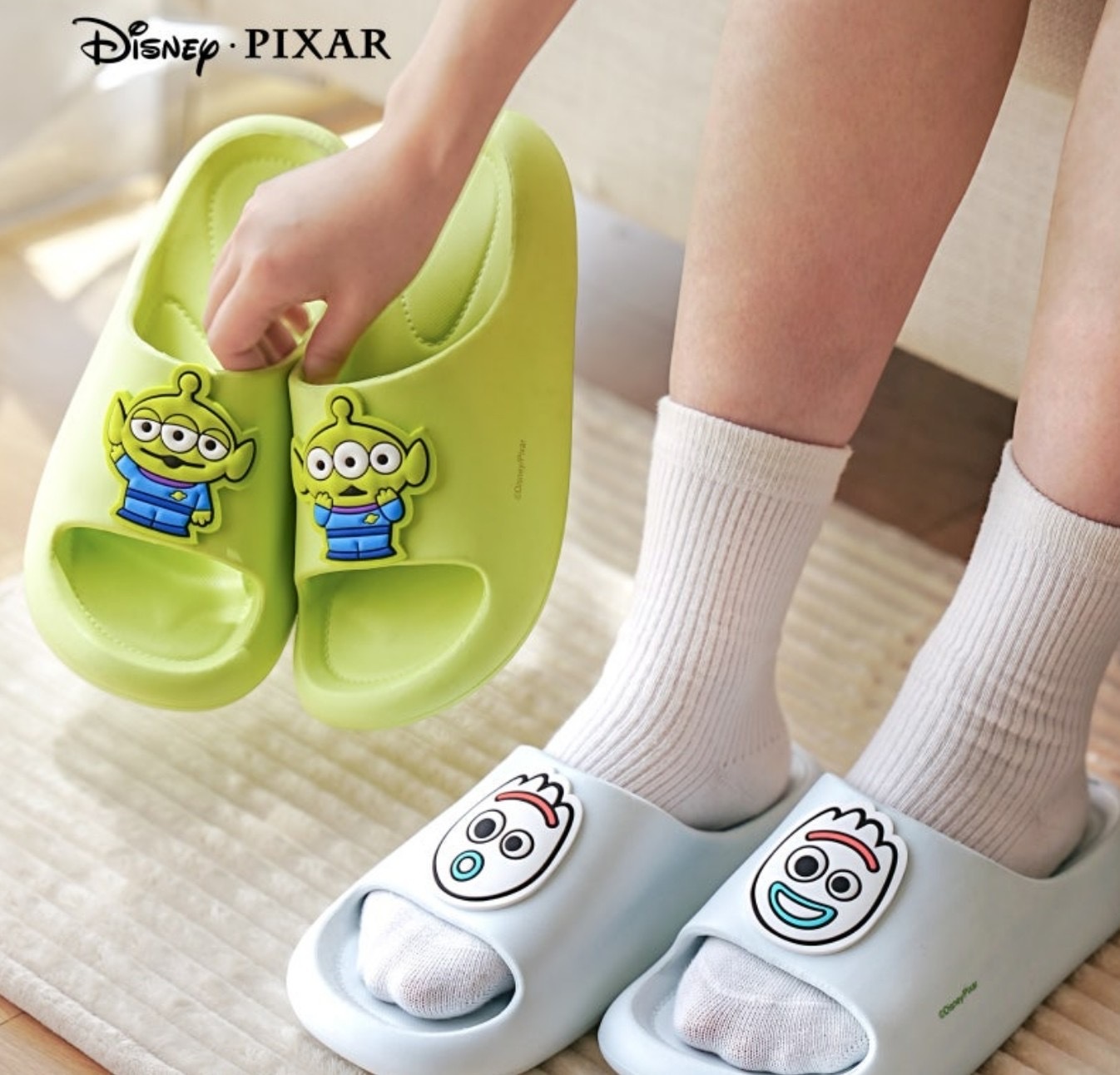 【現貨】韓國大創DAISO X 皮克斯 玩具總動員 防水 拖鞋