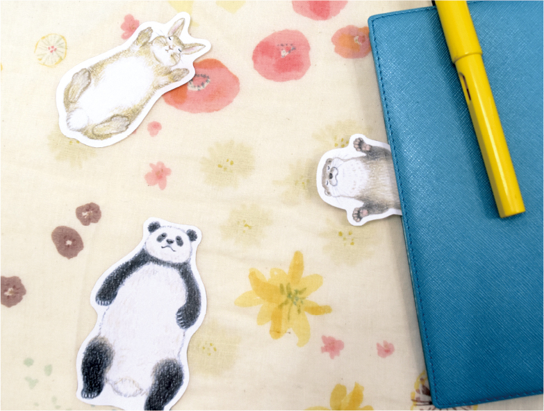 熊貓 30枚 造型便利貼 memo｜日本 Gakken