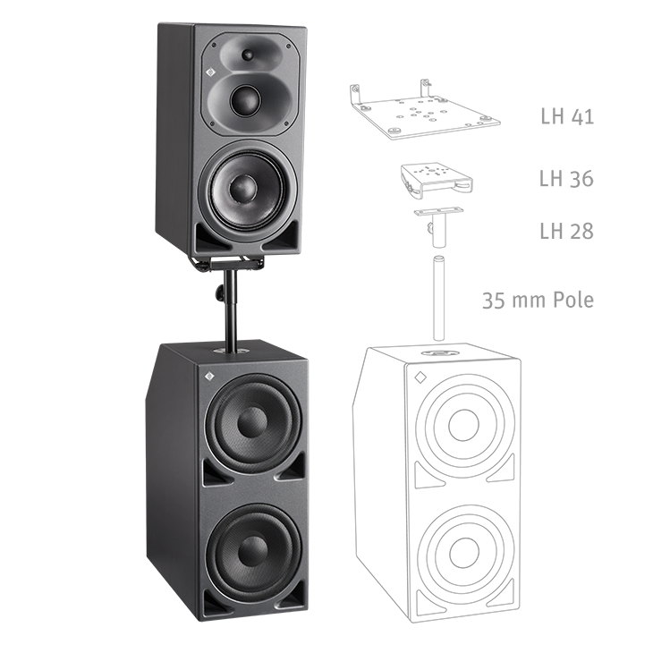 Neumann Mounting Example  KH 420 on a KH 870 sub (4)