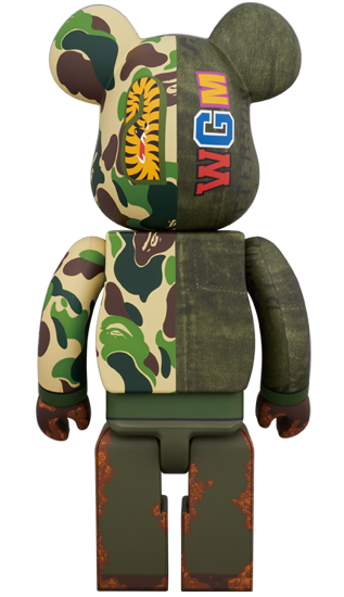 BEARBRICK BAPE READYMADE × A BATHING APE 100% & 400%