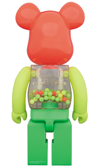 BEARBRICK MY FIRST BABY NEON Ver. 400%