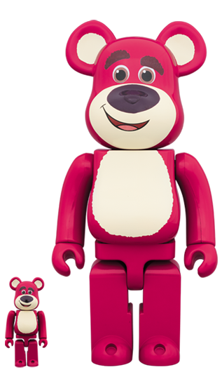 BEARBRICK TOY STORY LOTSO ロッツォ 100% & 400%