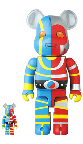 BEARBRICK 人造人間 電腦奇俠 キカイダー 100% & 400%