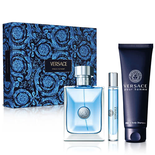 VERSACE 經典男性淡香水靛藍限量香氛禮盒