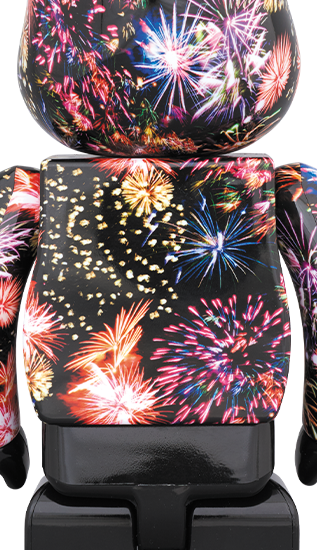 BEARBRICK 花火 100% & 400%