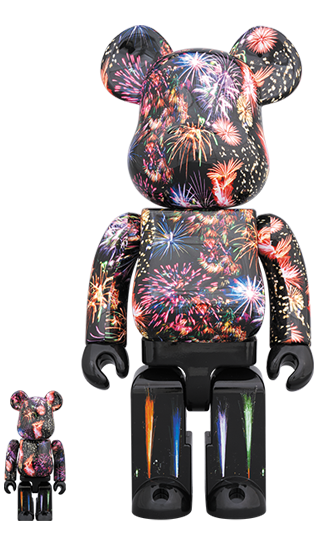 BEARBRICK 花火 100% & 400%