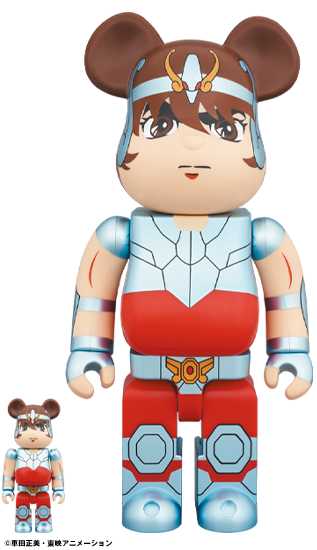 BEARBRICK 聖闘士星矢 天馬星座の星矢 100% & 400%