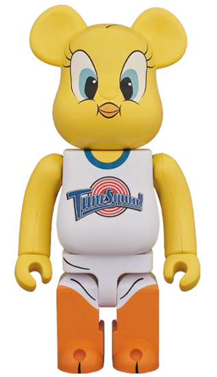 BEARBRICK SPACE JAM TWEETY (白色球衣) 400%