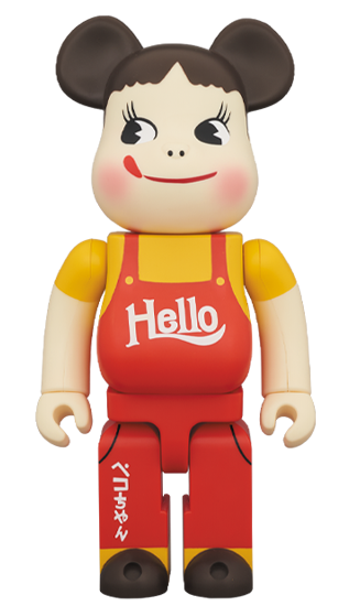 BEARBRICK MILKY HELLO Ver. 牛奶妹 ペコちゃん ビンテージ 400%