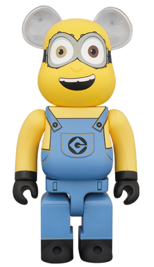 BEARBRICK MINIONS BOB 400%