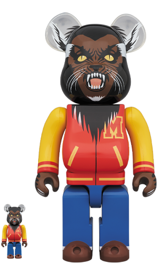 BEARBRICK MICHAEL JACKSON WEREWOLF 100% & 400%